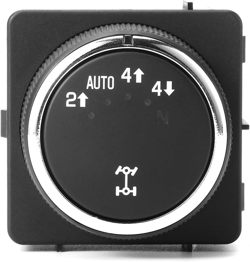 SOAESCN Chevy Silverado Suburban Tahoe Avalanche 1500 2500, GMC Yukon Sierra 1500 2500 Four Wheel Drive Switch - Transfer Case Selector Button Control - Image 1